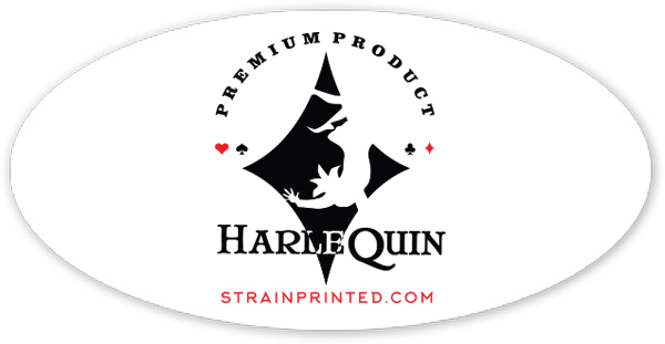 Harlequin Sticker