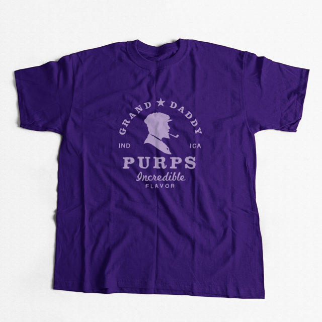 Grand Daddy Purple Strain Discreet Cannabis T Shirt | Fire Strains, Classic Designs
