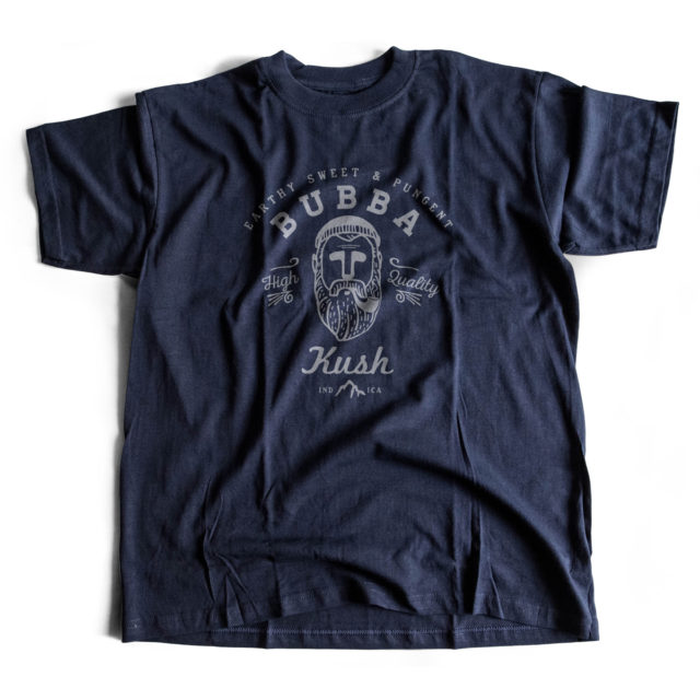 Bubba Kush Discreet Cannabis Strain T Shirt